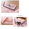 thumbnail image 5 of Cinnamoroll Lapel T-Shirt for Girls Melody Sanrioed Anime Korean Style Kids Naval Style Spring Sweatshirts Cute Pullovers Tops, 5 of 5