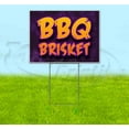 thumbnail image 1 of BBQ Brisket (18" x 24") Yard Sign, Includes Metal Step Stake, 1 of 6