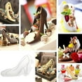 thumbnail image 4 of Flash Deals! Huayishang Chocolate Molds Plastic Clear High Heel Shoe Chocolate Mould Diy Cake 3D Candy Molding Make Tool, Kitchen Essentials Clearance Sale, 4 of 9