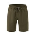 thumbnail image 1 of Xdzjlr Running Shorts For Men,Spring Summer Lightweight Fit Solid Color Everyday Wear Ideal Beach Activities Comfortable Running Shorts For Men, 1 of 9