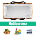 thumbnail image 5 of Pie Large Capacity Foldable Laundry Organizer Storage Bins Beach Bag Storage Bag Reusable Oxford Cloth, 5 of 7