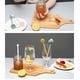 thumbnail image 4 of Injueey Agitador de miel Dispensador de jarabe Cuchara Mezclador de café Fiesta Bebidas Batido Stick Bar Restaurantes Herramientas de servicio Cocina y Comedor Rosado, 4 of 6