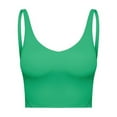 thumbnail image 2 of Lixiuxyad Adjustable Strap Tank Tops Women's Strap Tank Top Sexy Trim Backless Vest Summer Going Out Tops(Green XL), 2 of 6
