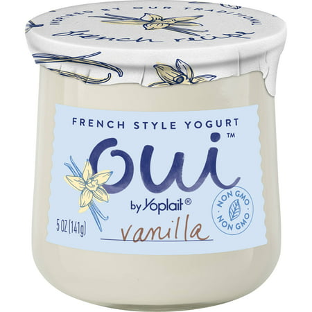 Oui by Yoplait Vanilla Flavored French Style Yogurt - 5oz
