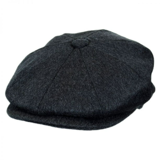 Jaxon Hats Pure Wool Newsboy Cap Xxl Charcoal Walmart Com Walmart Com