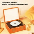 thumbnail image 3 of Retro Suitcase CD Player Portable Home Speakers Multi-functional, 3 of 8