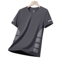 thumbnail image 4 of Dagaeig Short Sleeve Shirts for Men Summer Pullover Athletic Casual Plain Workout Moisture-Wicking Mens T-Shirts Outdoor, 4 of 7