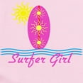 thumbnail image 2 of CafePress - Surfer Girl Baby Bodysuit With Sun - Baby Light Bodysuit, Size Newborn - 24 Months, 2 of 4
