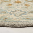 thumbnail image 3 of SAFAVIEH Heritage Braiden Oriental Area Rug, Green/Ivory, 6' x 6' Round, 3 of 7