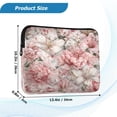 thumbnail image 3 of Laptop Bag Laptop Sleeves Laptop Case Laptop Protective Case Soft Elegant Flower Art, 3 of 7