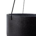 thumbnail image 3 of SAFAVIEH Rancer Outdoor Patio Planter, Black, 3 of 6