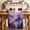 Purple, variant on Purple Mountain Table Runner 90 Inches, Misty Forest Nature Woodland Pine Tree Landscape Bed Runner Dresser Scarves Tabletop for Indoor Outdoor Parties/Ceremony/Banquet, 13" x 90"