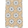 thumbnail image 1 of Simply Daisy 16" x 25" Christmas Stars 1 Geometric Print Hand Towel, 1 of 2