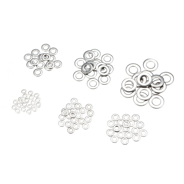 105 Piezas 304 Arandelas Surtidas De Acero Inoxidable Juego De Juntas De Tipo O Kit De Surt Tomshoo Lavadora