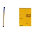 thumbnail image 1 of Hexang Steno Pads Top Binding Ruled White Paper Natural Board Cover Notebooks Ideal For School Home, 1 of 7