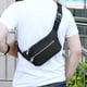 thumbnail image 1 of Riñonera de Trabajo para Hombre | Riñonera Cruzada de Nailon | Cartera Deportiva Ligera Gris y Azul para Móvil | Gran Capacidad para Viajes Al Aire Libre, Uso Diario Informal | Diseño Elegante y Dura, 1 of 6