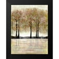 thumbnail image 2 of Charest, Doris 12x14 Black Modern Framed Museum Art Print Titled - Serene Forest, 2 of 5