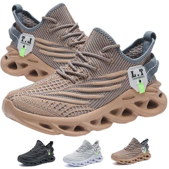 PPCHVOMEY Comfort Men&Women Shoes Fashion Sneakers for Women Men Breathable Lightweight Tennis Sneakers Running Walking Sneakers with Blade Non Slip Sole