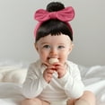 thumbnail image 2 of Korean Style Baby Headband with Bow a Hair Accessory for Girls for and Toddlers Ideal for Everyday Wear or, 2 of 5