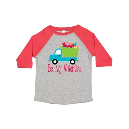 

Inktastic Be My Valentine Heart Truck Gift Toddler Boy or Toddler Girl T-Shirt