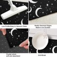 thumbnail image 3 of Black Moon Star Pattern Kitchen Rug Mat,Kitchen Runner Rugs Non Skid Washable,Decorative Kitchen Floor Mats for Kitchen,Sink,Laundry,17"X47", 3 of 5