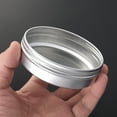 thumbnail image 4 of 150ml Aluminium Specimen Box with Thread Travel Bottles Cosmetic Container Empty Cream Jar Pot with Lid for Makeup Pomade, 4 of 7