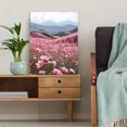 thumbnail image 5 of Qisvanset 12x16 Inch Framed Canvas Wall Art Spring Cherry Blossom Meadow Pastel Mountain Nature Wall Art, 5 of 8