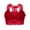 Red, variant on yievot Sexy Women Plus Size Vest Crop Wire Free Bra Lace Lingerie Sexy V-Neck Underwear