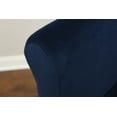 thumbnail image 7 of Mainstays Microfiber Bucket Accent Chair, Navy Blue, 7 of 7
