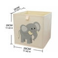 thumbnail image 5 of Portable Toy Organiser Box Print Storage Bin with Handles for Bedroom Use, 5 of 20
