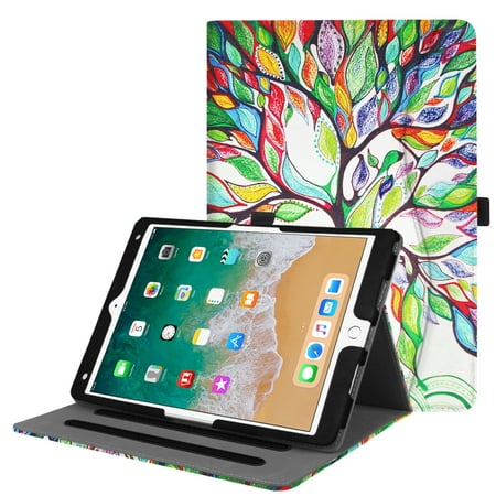 Fintie iPad Air 3 2019 / iPad Pro 10.5 2017 Case - Multi-Angle Viewing Folio Cover with Pocket, Love