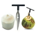 thumbnail image 1 of Stainless Steel Coconut Opener, Easily Open  Green Coconuts, Tools Included, 1 of 6