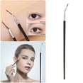 thumbnail image 2 of Pincel angular en forma de codo, pincel corrector, pincel fino para la línea de lágrimas, tubo de cobre, pincel de maquillaje de Cangzhou, 2 of 8