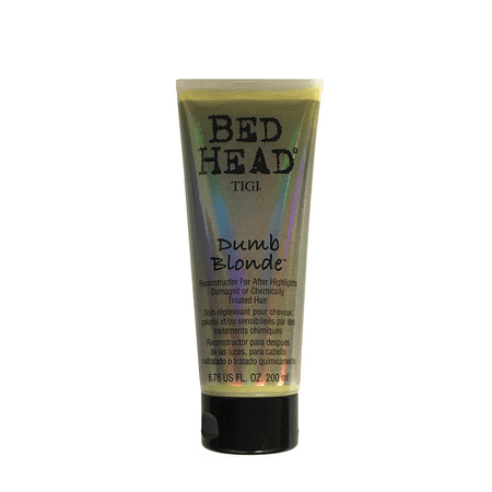 Tigi Bed Head Dumb Blonde Reconstructor Conditioner 6.76 Oz, For After Highlights Damage Or Chemically Treated (Best Way To Treat Damaged Hair)