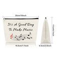 thumbnail image 2 of Music Teacher Gift Teacher Appreciation Makeup Bag Gifts for Women Thank You Gift for Music Lover Musician Music Student Graduation Gift Teacher Cosmetic Bag Gift Retirement Gift for Sister Teacher, 2 of 7