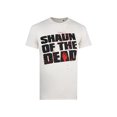 thumbnail image 1 of Shaun Of The Dead - Camiseta Logotipo para Hombre (Natural, Negro, Rojo), 1 of 2