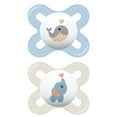 thumbnail image 1 of MAM Start Newborn Pacifiers (2 pack, 1 Sterilizing Pacifier Case), Newborn Baby Boy Pacifiers, Best Pacifier for Breastfed Babies, Self Sterilizing Baby Pacifier Case, 1 of 7