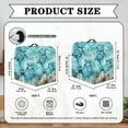 thumbnail image 3 of TSOVTHRID Sea Turtle Compass Print Kitchen Mixer Cover Coral Lighthouse Pattern Portable Multipurpose Dust Cover for Kitchen Mixer Reusable Waterproof Polyester Kitchen Aid Mixer Assecories,L, 3 of 7