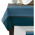 thumbnail image 2 of Rectangle Tablecloth 60x102inch Ructic Wood Blue Gray Stain and Wrinkle Resistant Washable Polyester Table Cloth Oil Proof Dining Table Cover Decorative for Parties/Wedding/Outdoor Farm Country Grain, 2 of 6