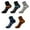 A-White309, variant on WMNTST Womens Ankle Socks 5 Pairs Sweat Absorbing Basketball Socks Breathable Thickened Running Socks
