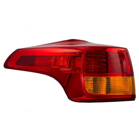 Toyota Quarter Panel - Drivers Taillight Tail Lamp Quarter Panel Mounted Lens Replacement for 13-15 Toyota RAV4 81561-42160
