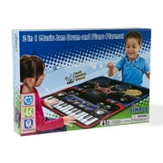 2 in 1 Music Jam Drum and Musical Piano Play Mat