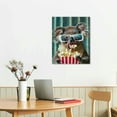 thumbnail image 3 of ONETECH Adorable Koala Watching Movie with Popcorn for Living Room, Bedroom, Office, 3 of 5