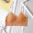 thumbnail image 2 of Darzheoy Bras for Women Fashion Bra Letter Vest Camisole Breathable Push Up Tops Underwear Workout Tops One Size(34-38), 2 of 6