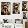 thumbnail image 4 of Designart "The Epic Tale of the American Revolutionary War II" Historical Floater Framed Canvas Art Print, 4 of 7