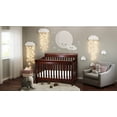 thumbnail image 2 of AFG Baby Furniture Alice 4-in-1 Convertible Crib with Guardrail Cherry, 2 of 11
