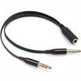 thumbnail image 2 of Cable Divisor Audio XTREME PC GAMING 3.5mm Dual Macho a Hembra Negro, 2 of 4