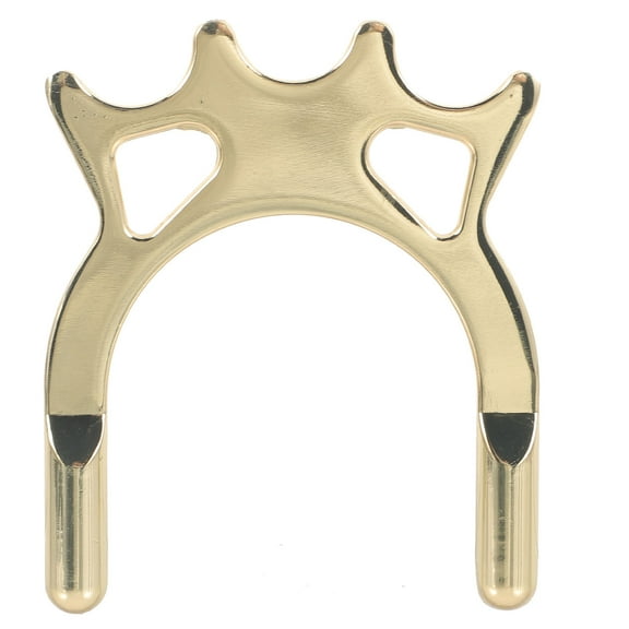 NICEXMAS Lightweight Metal Pool Bridge Stick Holder Golden Billiards Cue Support for Accurate Shots