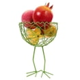 thumbnail image 4 of Iron Mesh Storage Basket Counter Standing Basket Decorative Cast Iron Storage Basket For Egg Fruit, 4 of 8