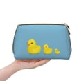 thumbnail image 4 of Xecao Cute Ducky Print Fashion Makeup PVC Bag Large Capacity Travel Cosmetic Bag for Women Organizer Toiletry Clutch, 4 of 8